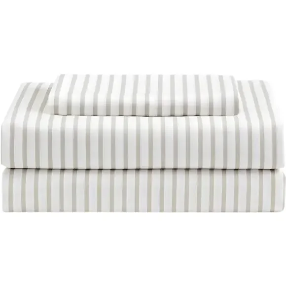 Sunham Neutral Damask 8 Pc Comforter Set Light Beige Queen